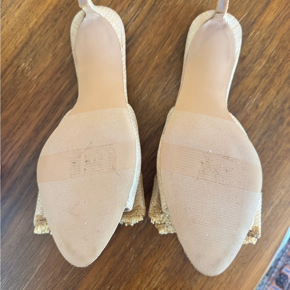 Abound Beige Woven Bow Heel Mules - Picture 3 of 3